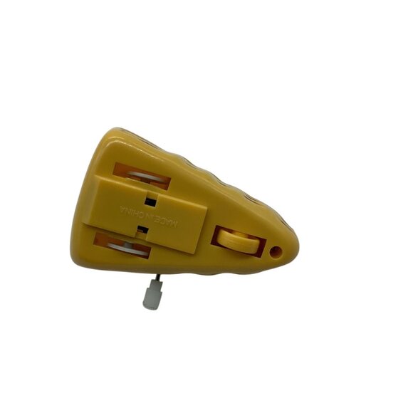 Vintage Wind-Up Pizza Slice Toy Novelty Plastic Children 3"x2" DOES NOT WORK - Picture 2 of 8